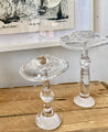 Glasdekoration, Svampar, Klarglas, 10-22 cm - Heta Hyttan